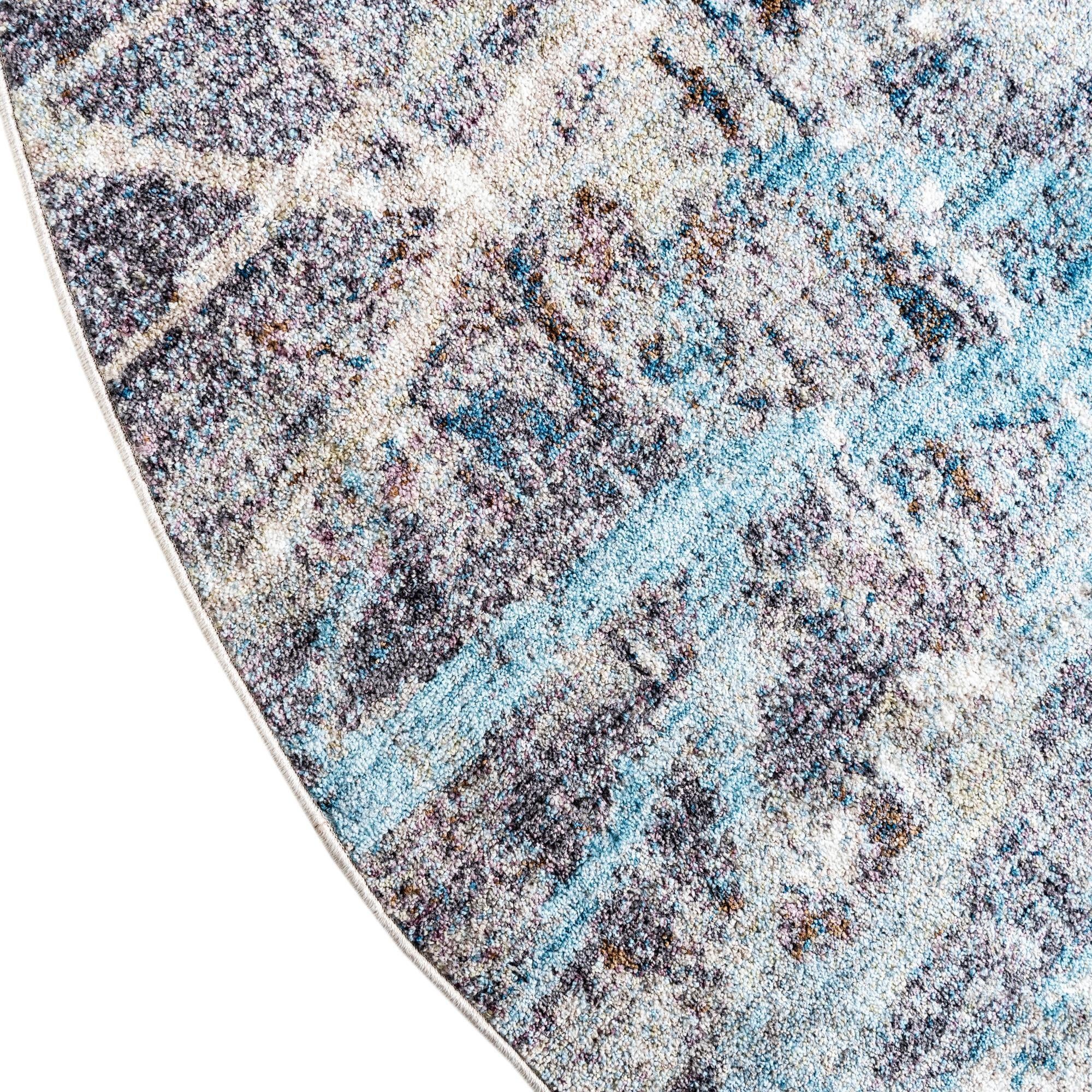 5' 3 x 5' 3 Downtown Gramercy Round Rug