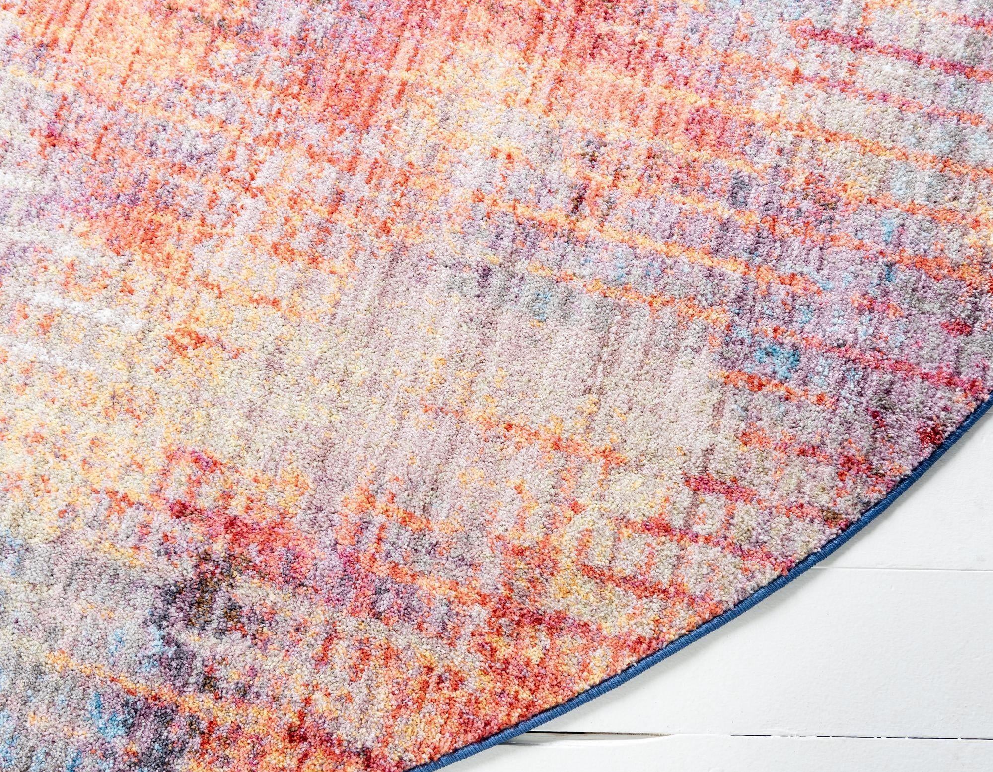8' x 8' Downtown Round Rug