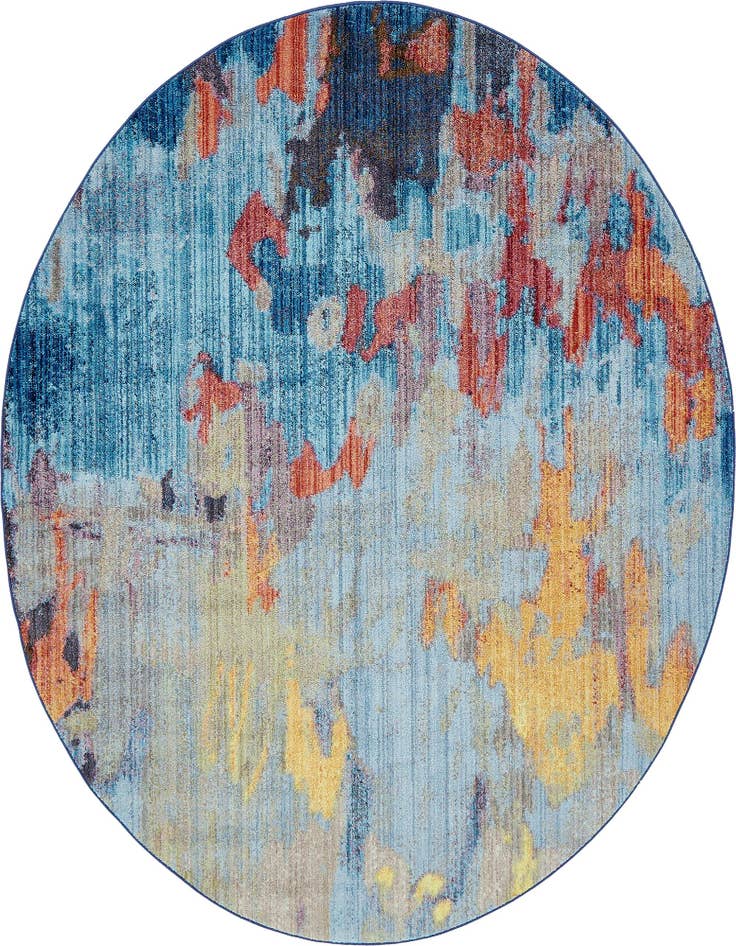 Detail image of 8' x 8' Downtown Tribeca Round Rug