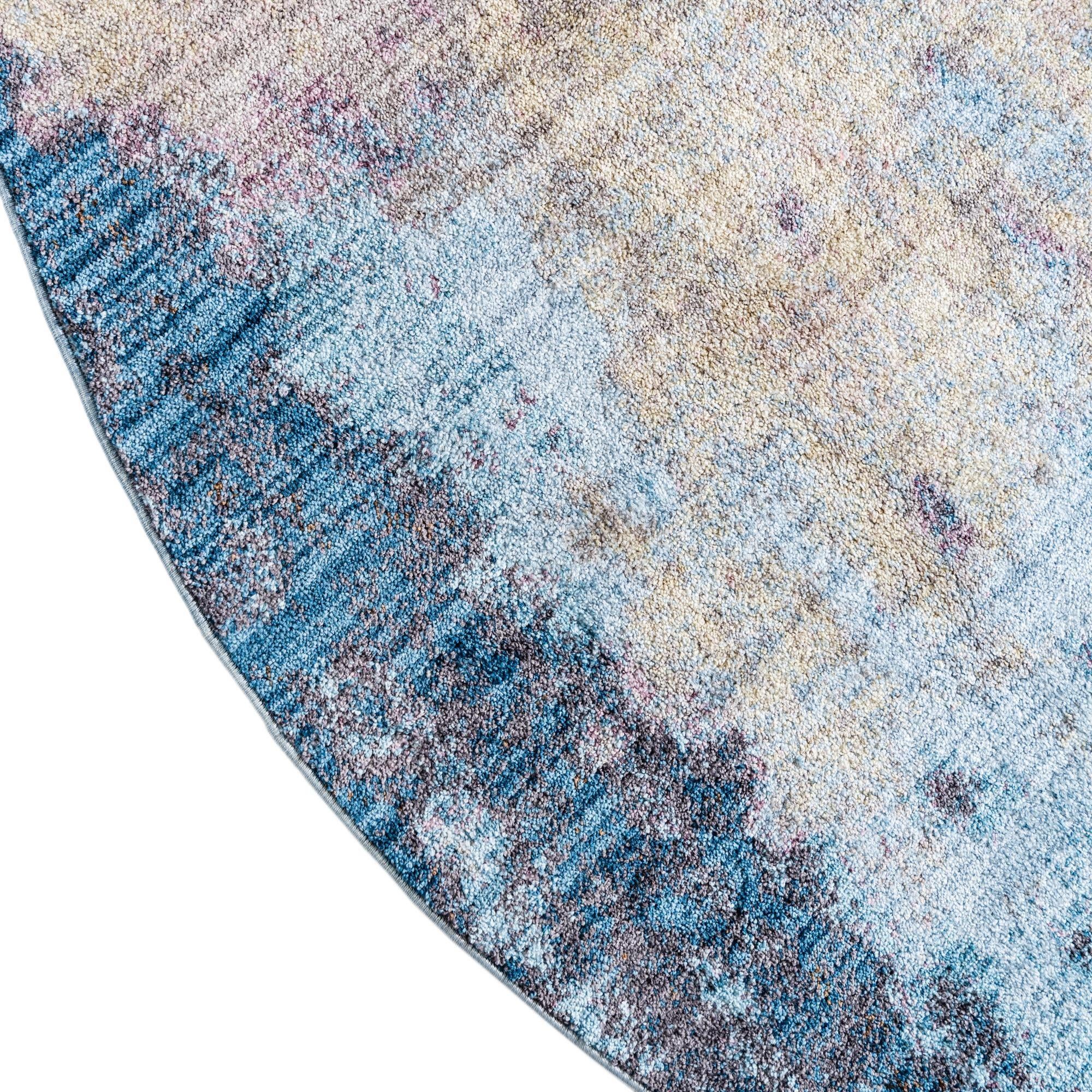 Jill Zarin 5' 3 x 5' 3 Downtown Greenwich Village Round Rug