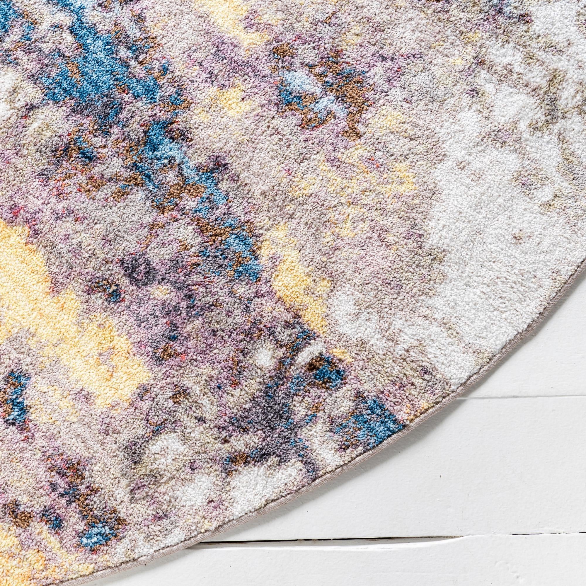 5' 3 x 5' 3 Downtown Chelsea Round Rug