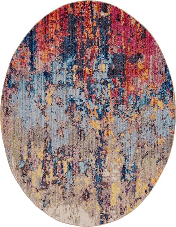 Detail image of 8' x 8' Downtown Chelsea Round Rug