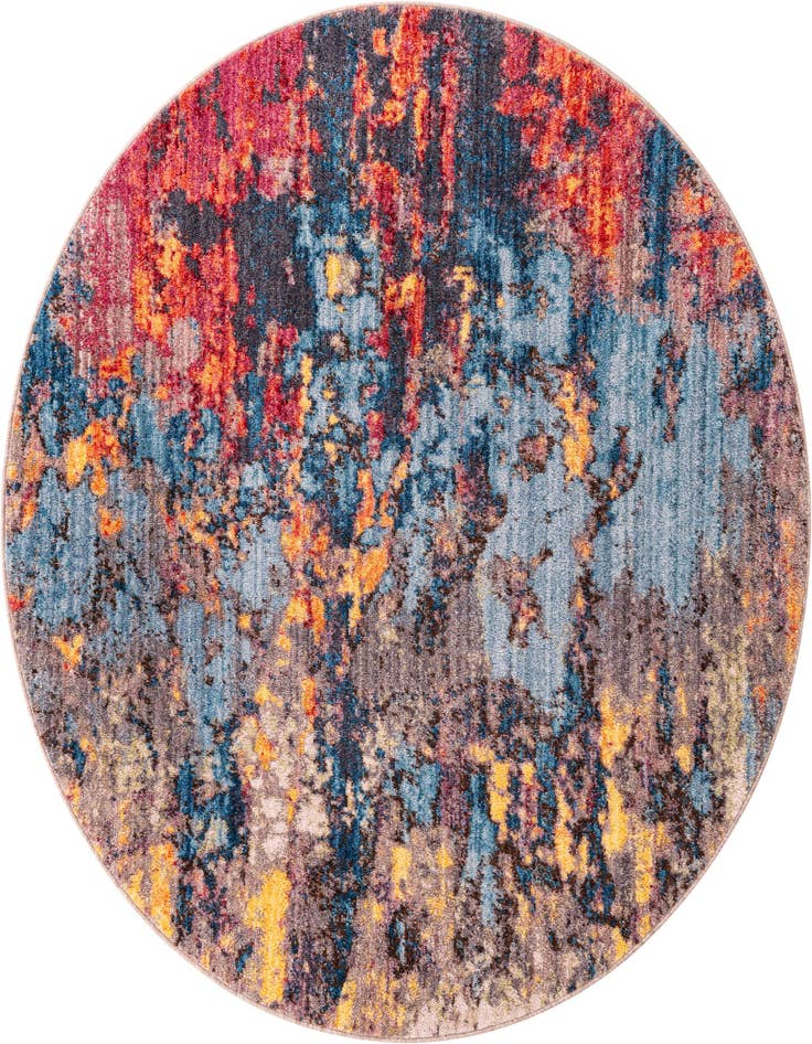 Detail image of 5' 3 x 5' 3 Downtown Chelsea Round Rug
