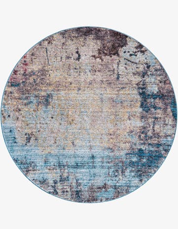 Jill Zarin Downtown Greenwich Village Round Rug