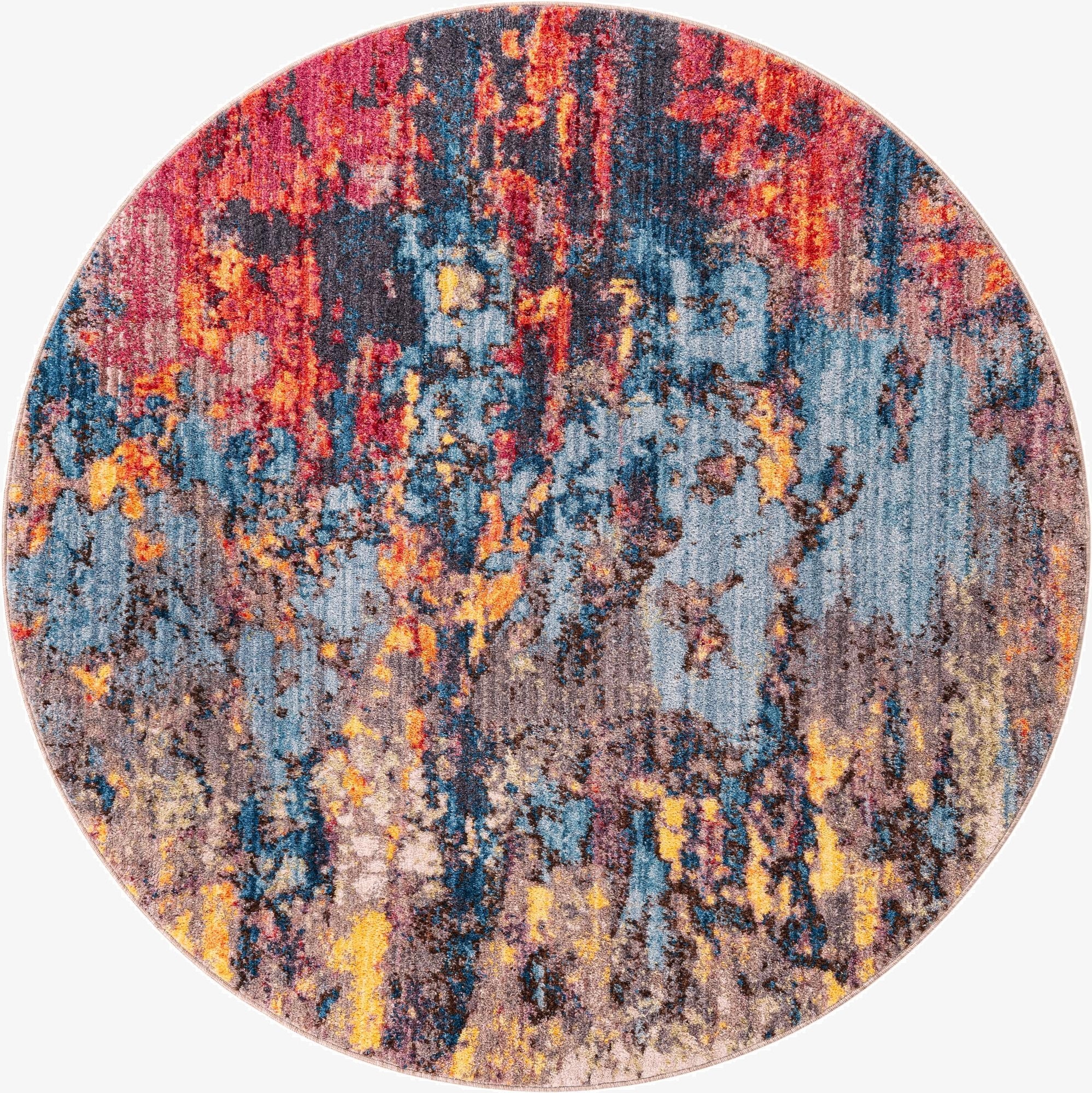 160cm x 160cm Downtown Chelsea Round Rug