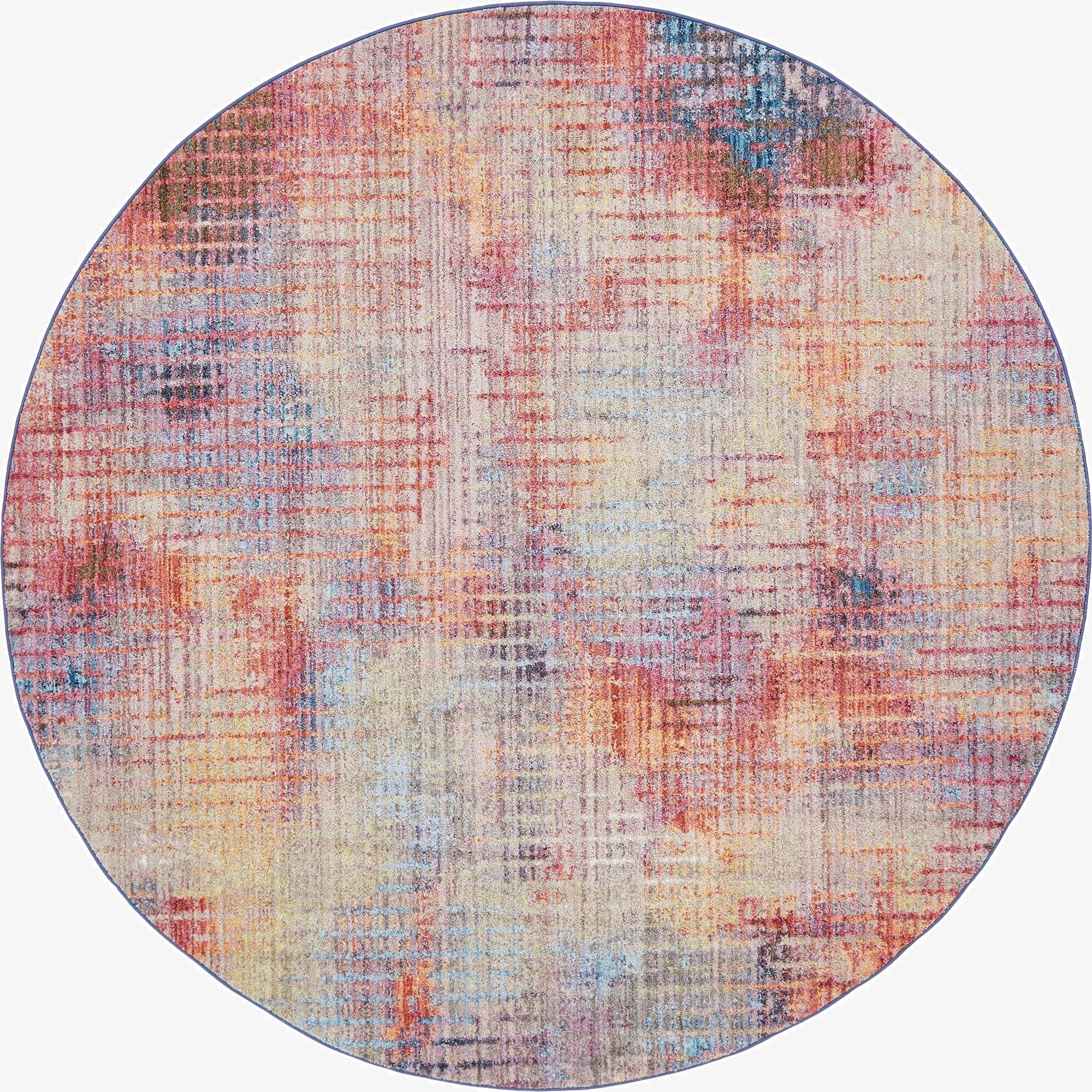 8' x 8' Downtown Round Rug