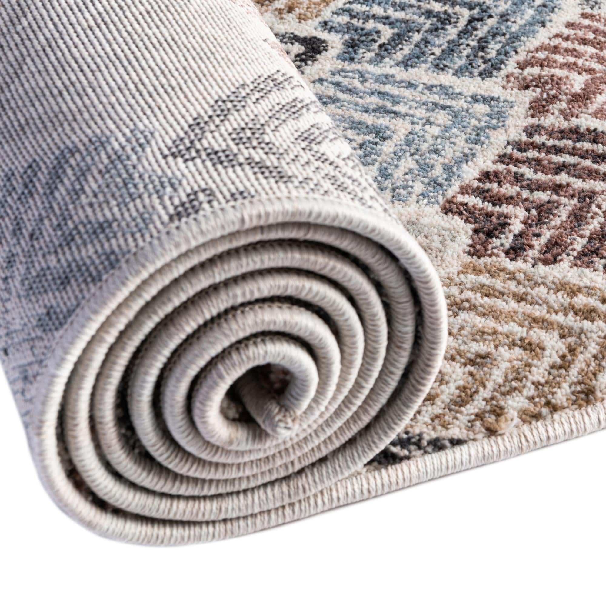 3' 3 x 3' 3 Eco Trellis Round Rug