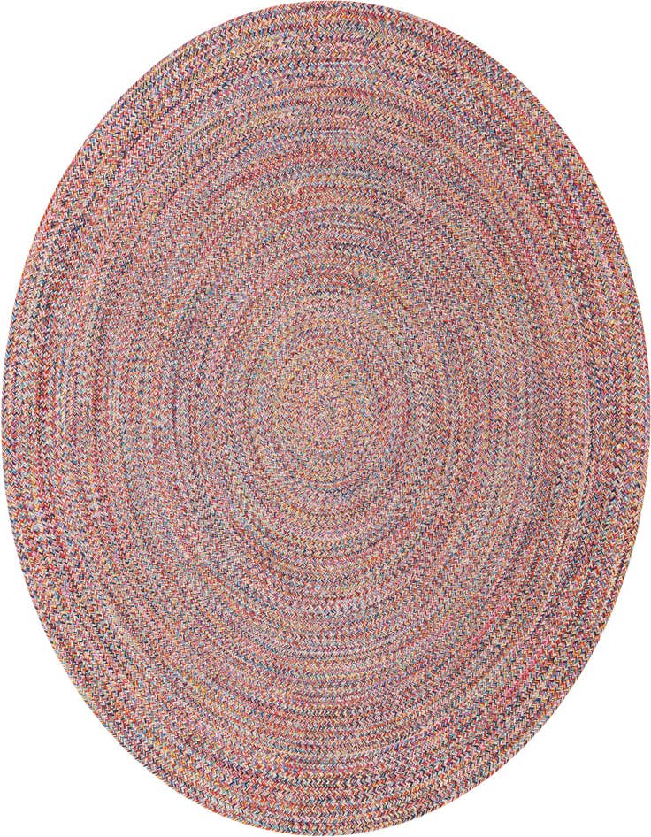 Detail image of 10' x 10' Easy-Clean Eco Verse Washable Indoor / Outdoor Round Rug