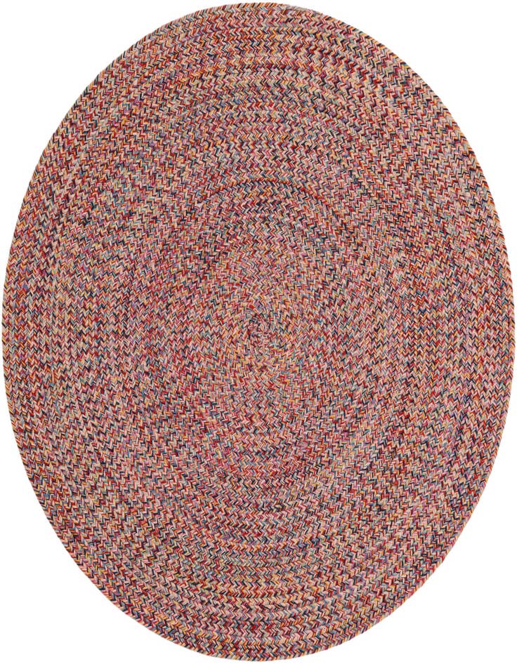 Detail image of 3' 3 x 3' 3 Easy-Clean Eco Verse Washable Indoor / Outdoor Round Rug