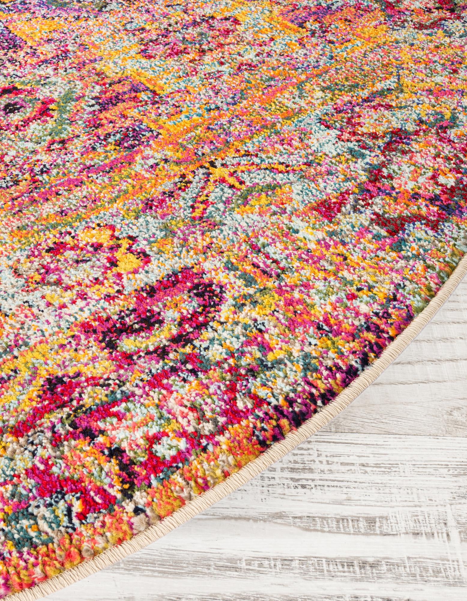 6' x 6' Washable El Paso Round Rug