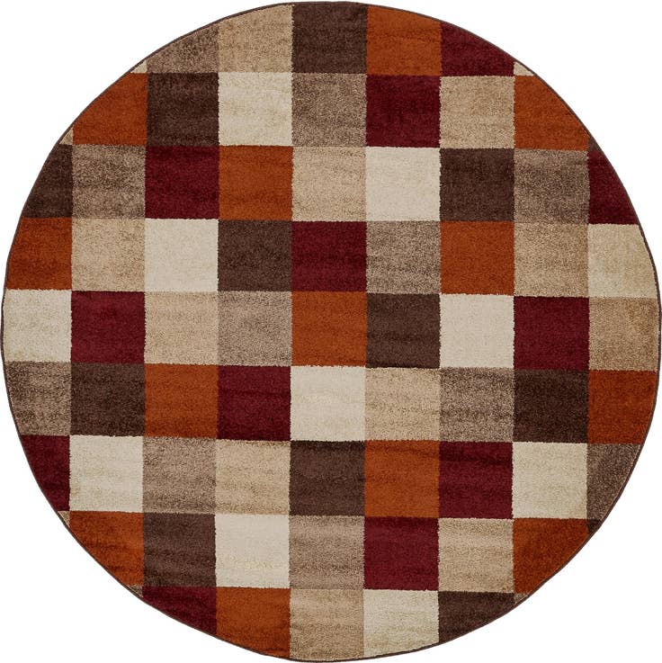 Detailansicht von 245cm x 245cm Harvest Rund Teppich