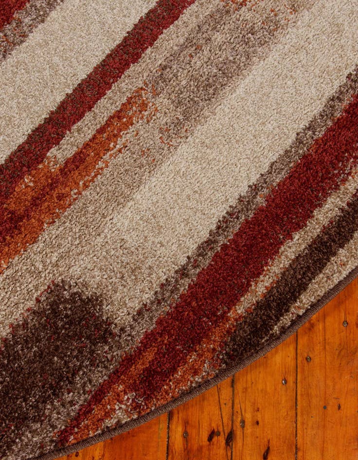 Detail image of 3' x 3' Equinox Round Rug