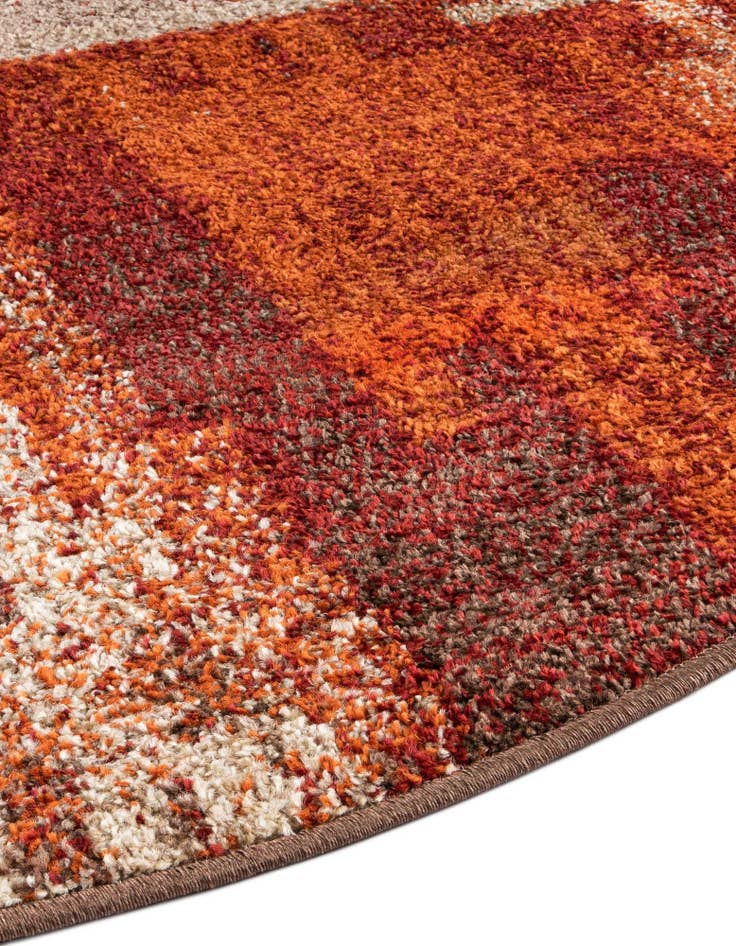 Detail image of 3' x 3' Equinox Round Rug