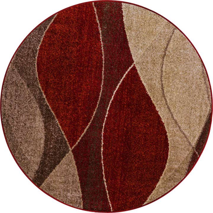 5' 3 x 5' 3 Equinox Round Rug