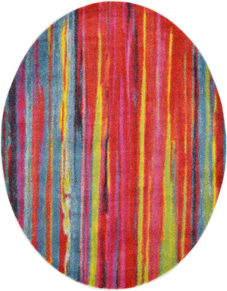 Detail image of 6' x 6' Florence Round Rug