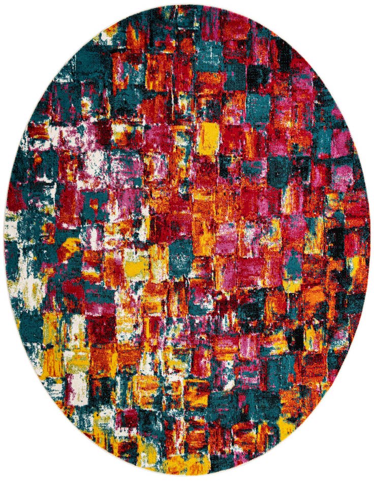 Detail image of 8' x 8' Florence Round Rug