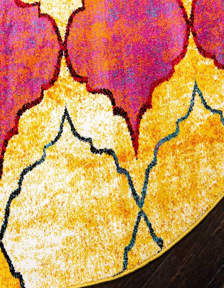 Detail image of 8' x 8' Florence Round Rug