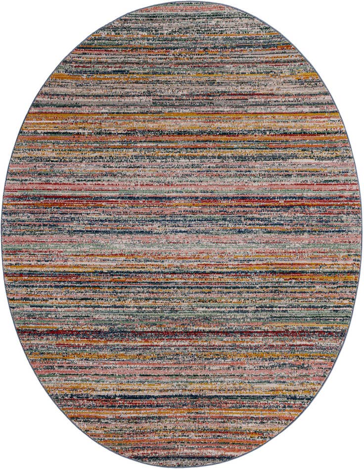 Detail image of 10' 2 x 10' 2 Gemstone Round Rug
