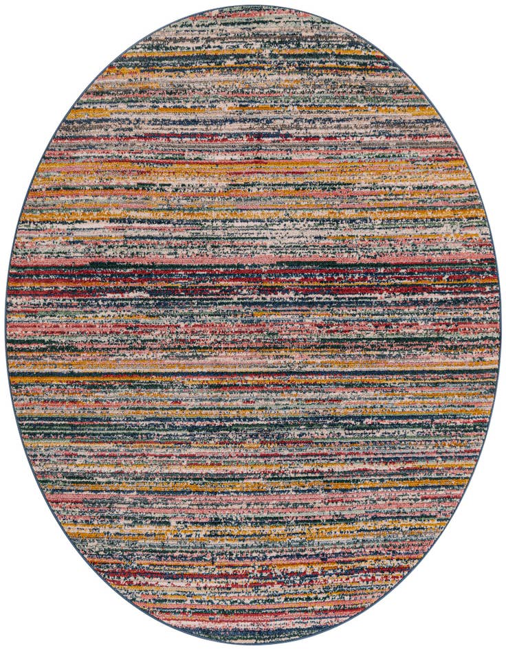 Detail image of 6' x 6' Gemstone Round Rug