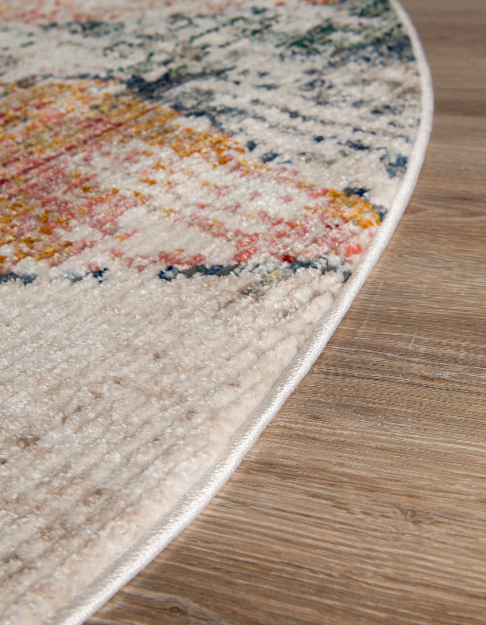 5' 3 x 5' 3 Gemstone Round Rug