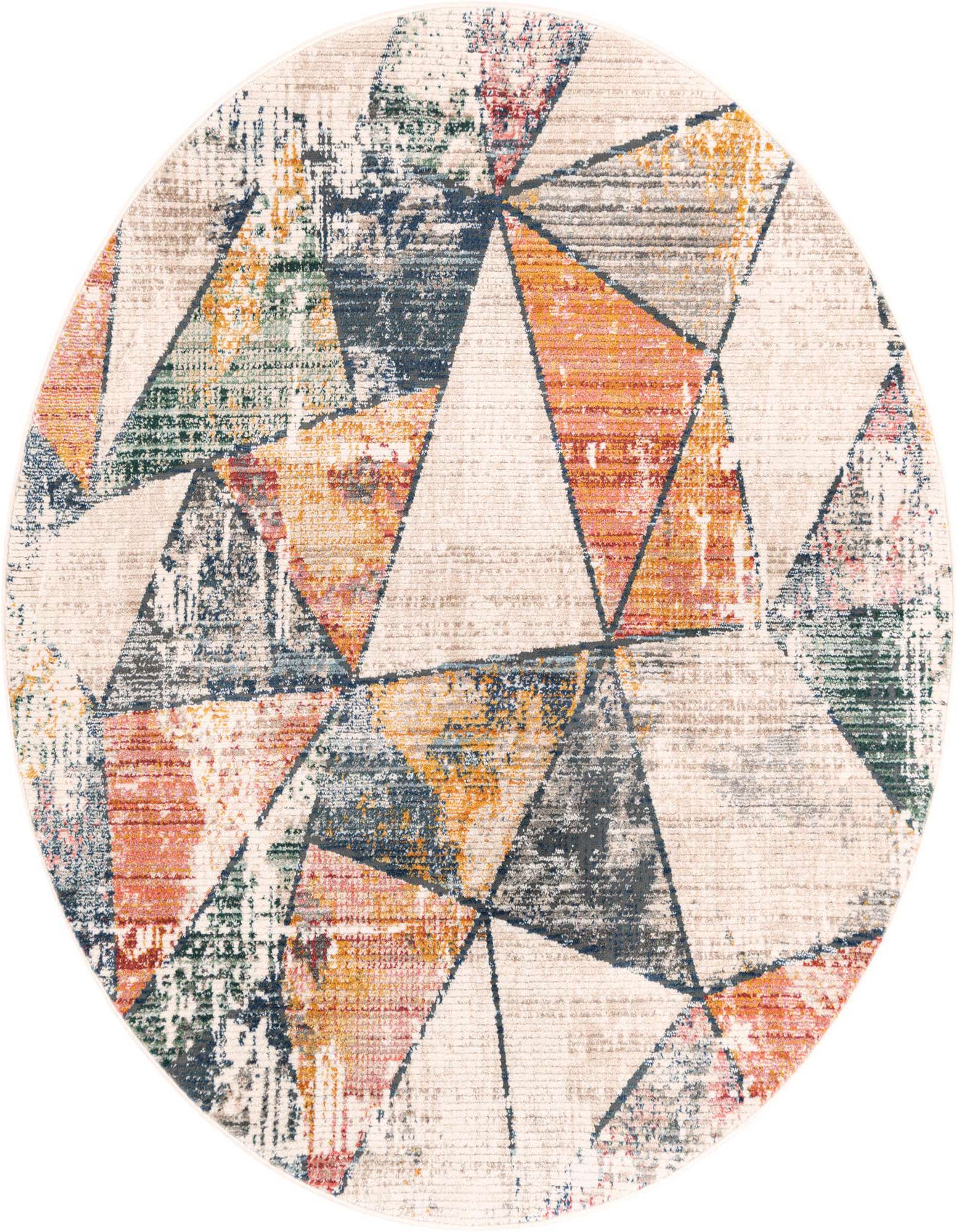 7' 3 x 7' 3 Gemstone Round Rug