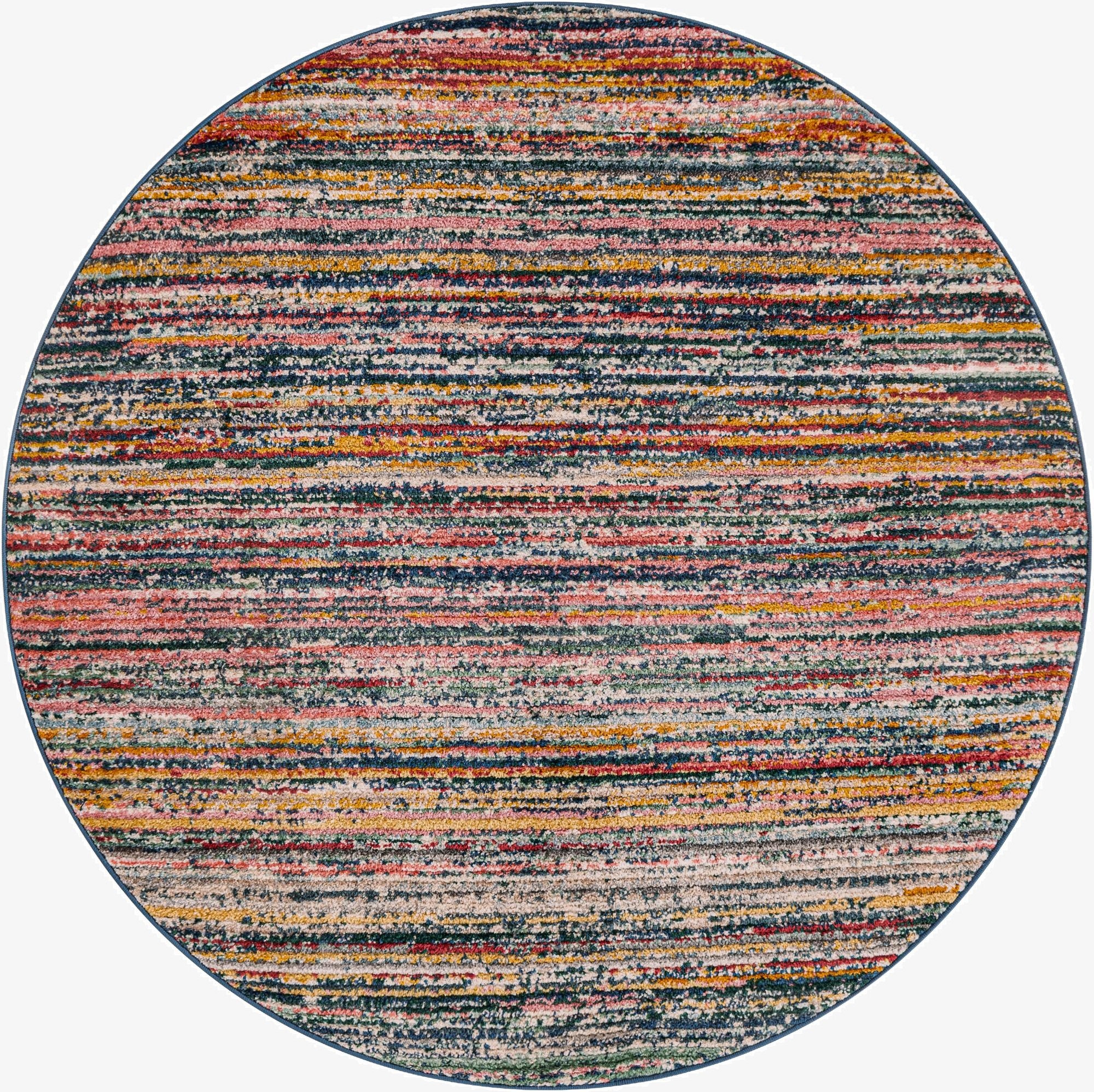 4' x 4' Gemstone Round Rug