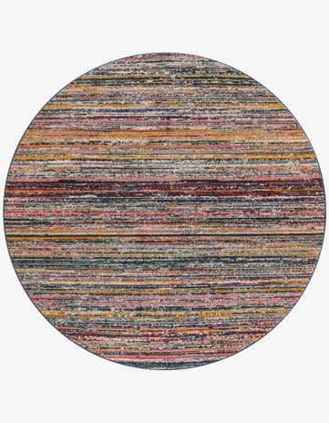 Gemstone Round Rug