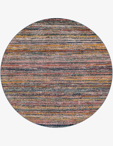 Gemstone Round Rug