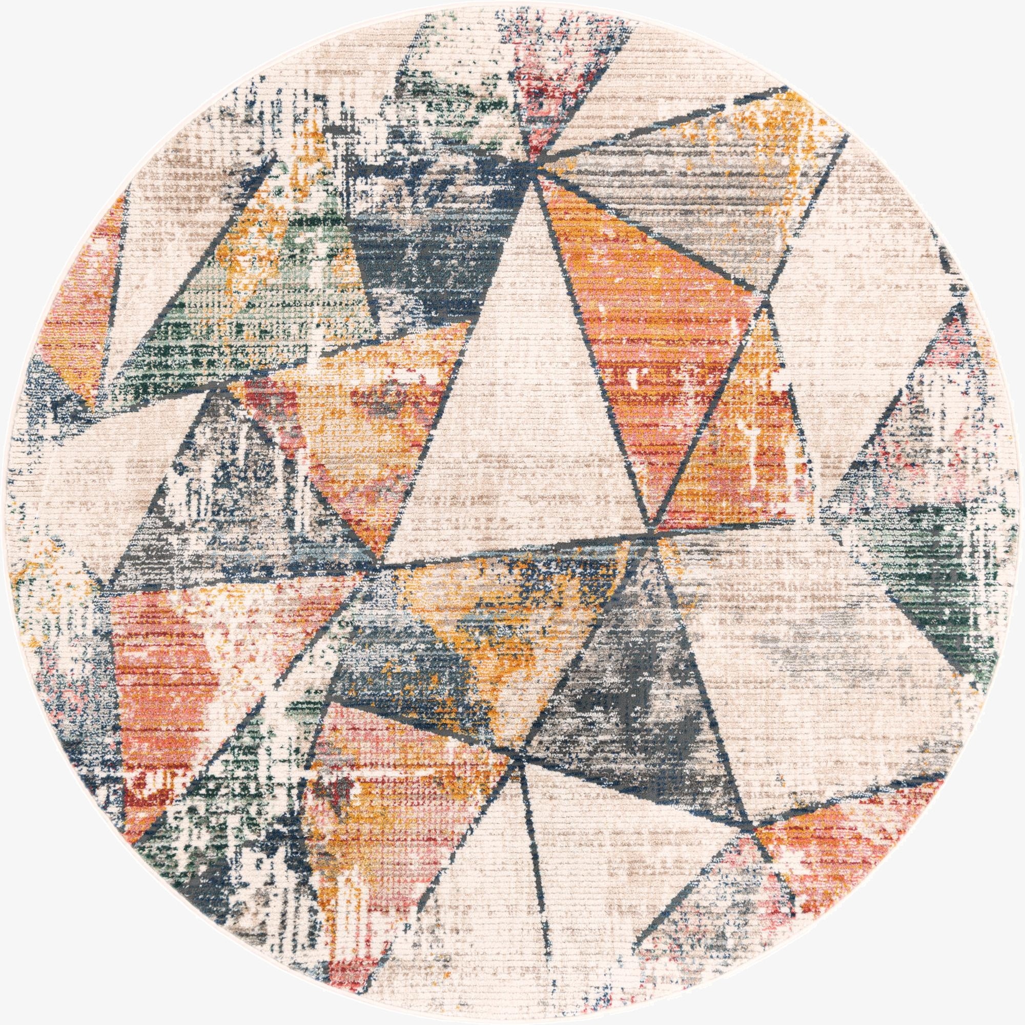 Primary image 7' 3 x 7' 3 Gemstone Round Rug