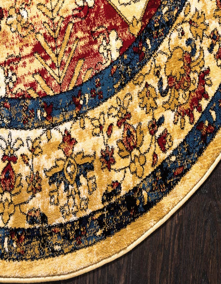 Detail image of 5' x 5' Georgetown Round Rug