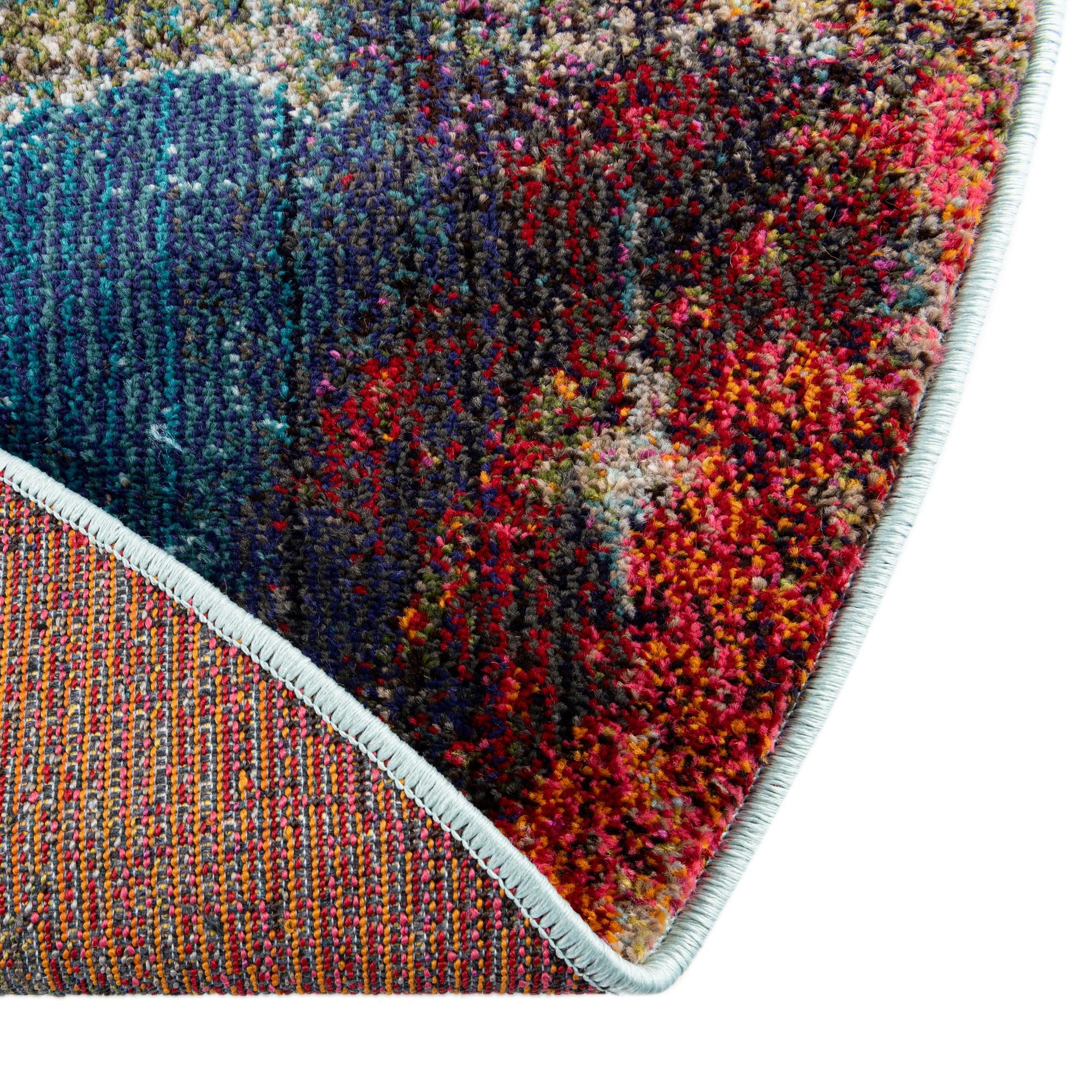 5' 3 x 5' 3 Washable Haerfest Round Rug