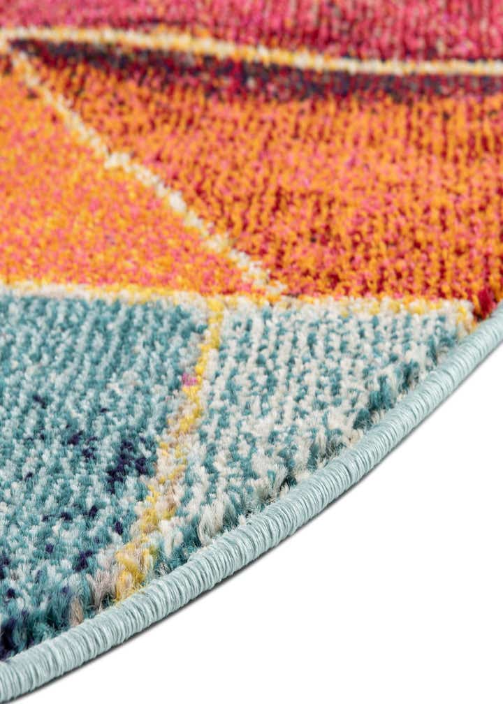 7' 10 x 7' 10 Washable Haerfest Round Rug