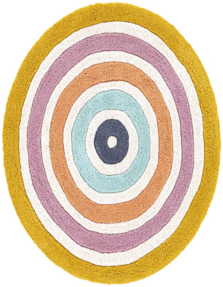 Detail image of 2' x 2' Hand Tufted Wool Round Rug