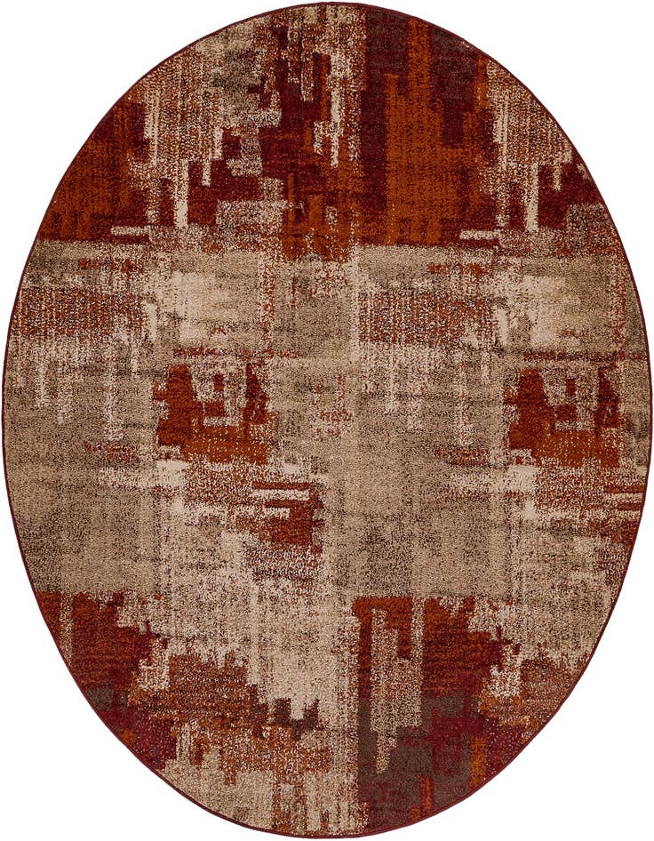 Detail image of 7' 10 x 7' 10 Harvest Round Rug