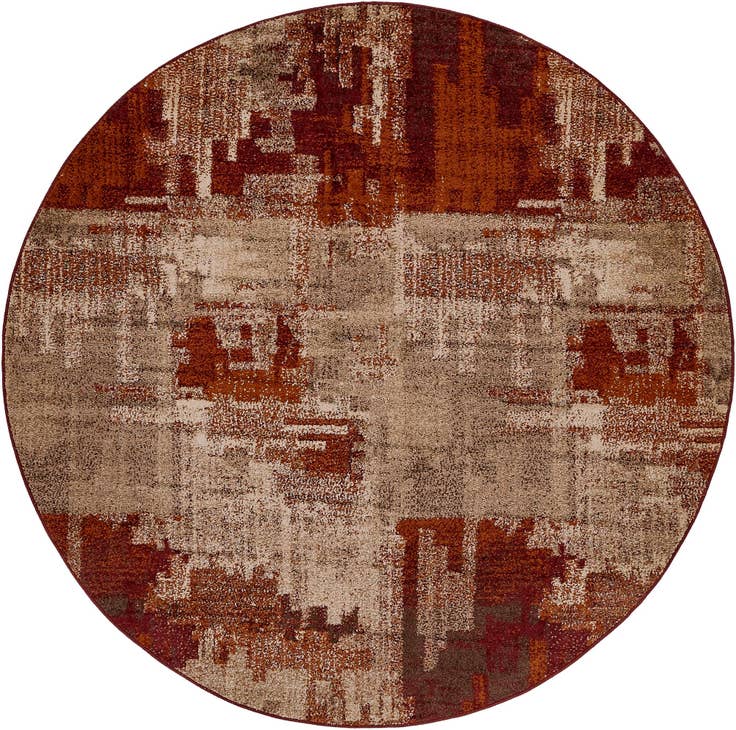 Detail image of 7' 10 x 7' 10 Harvest Round Rug