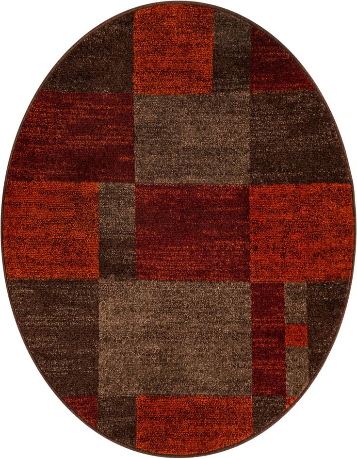Detail image of 4' 1 x 4' 1 Harvest Round Rug