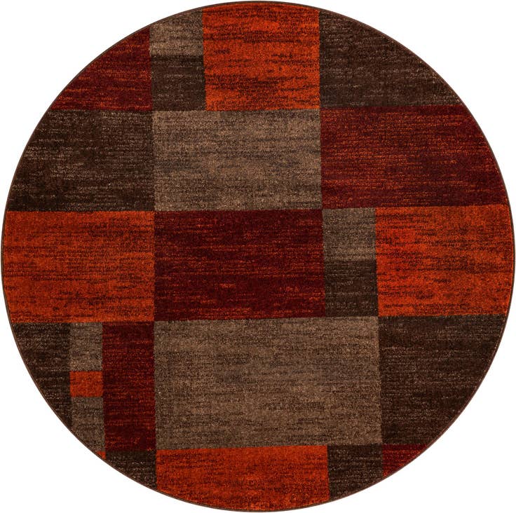 Detail image of 6' 1 x 6' 1 Harvest Round Rug