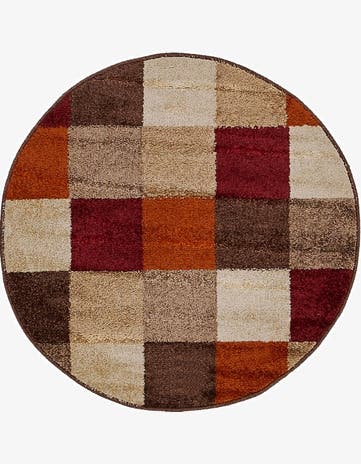 3' 3 x 3' 3 Harvest Round Rug