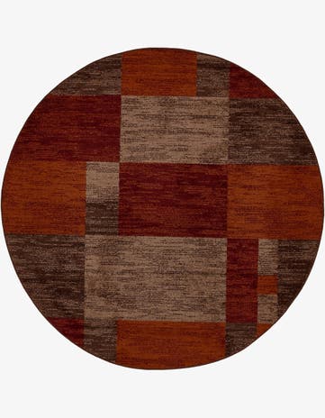 7' 10 x 7' 10 Harvest Round Rug