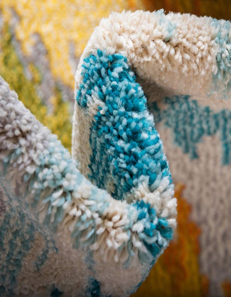 Detail image of 8' x 8' Washable Hyacinth Round Rug