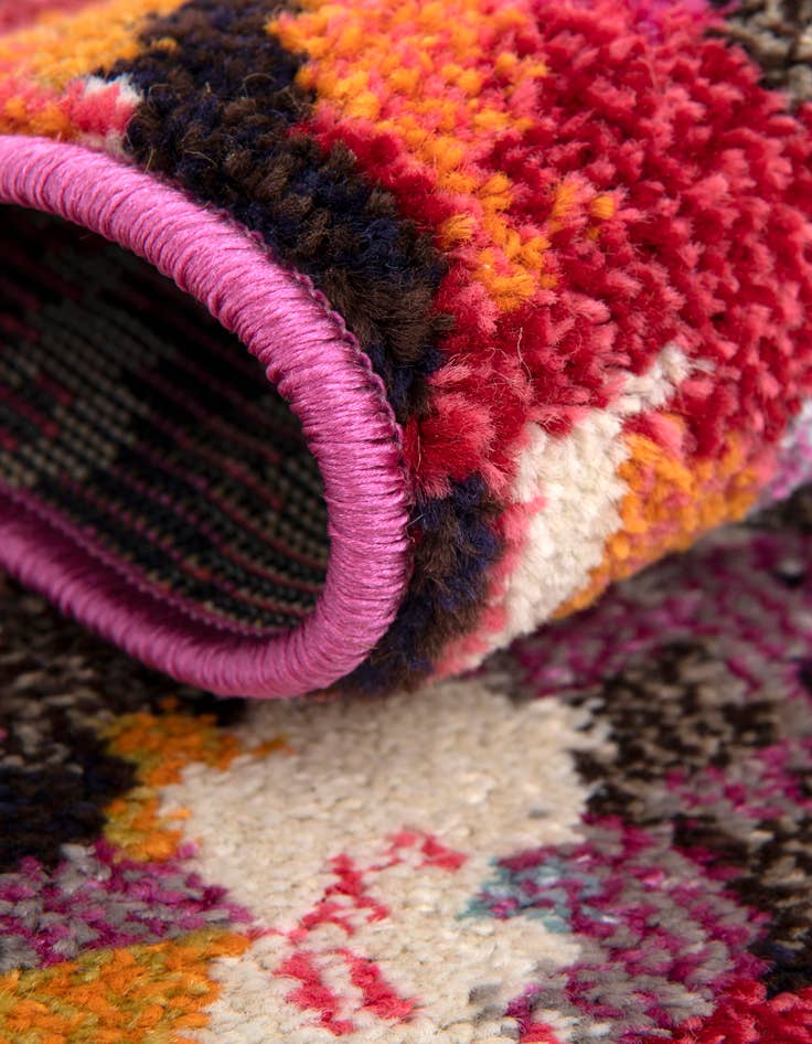 Detail image of 6' x 6' Washable Hyacinth Round Rug