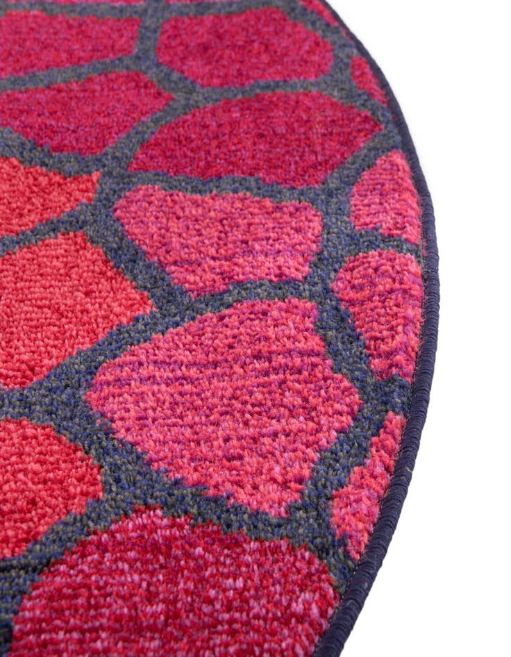 Detail image of 6' x 6' Washable Hyacinth Round Rug