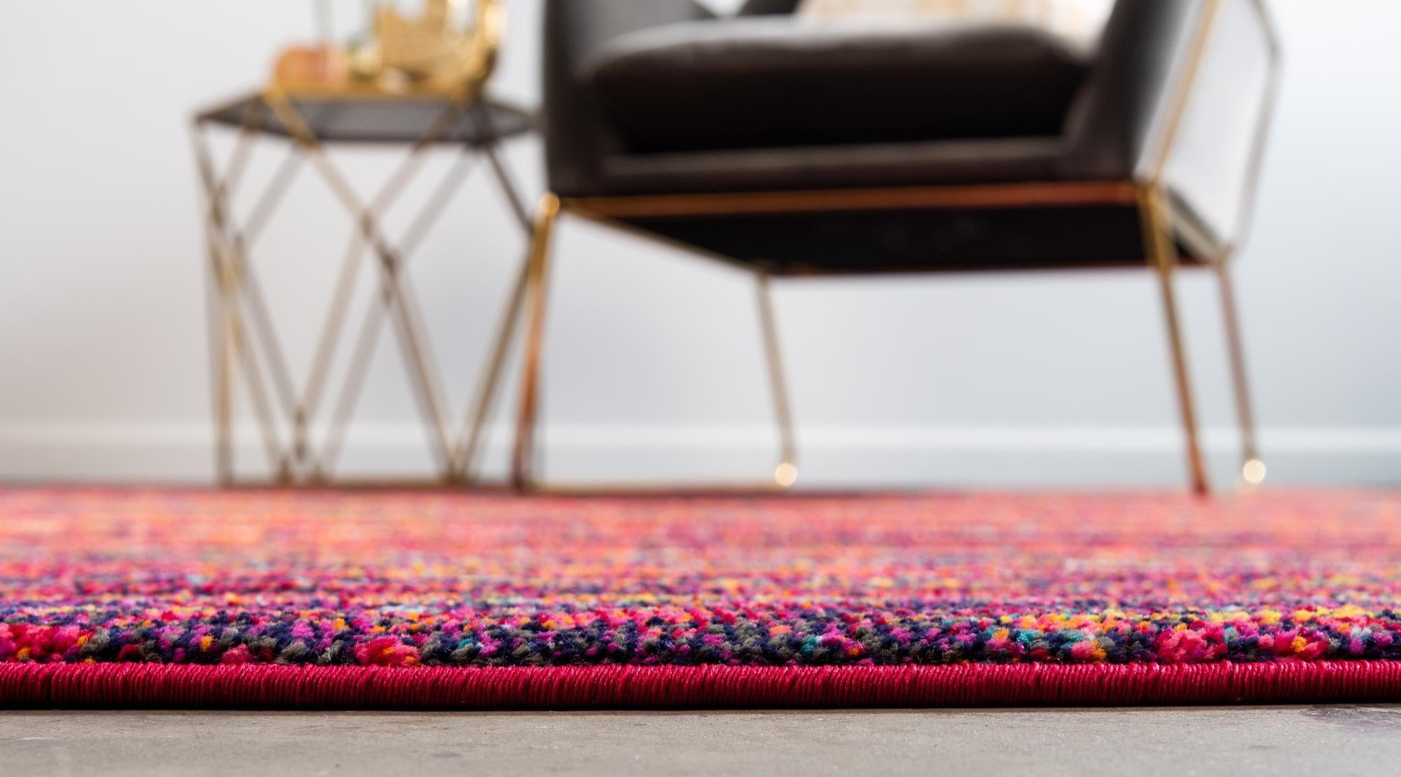 8' x 8' Washable Hyacinth Round Rug