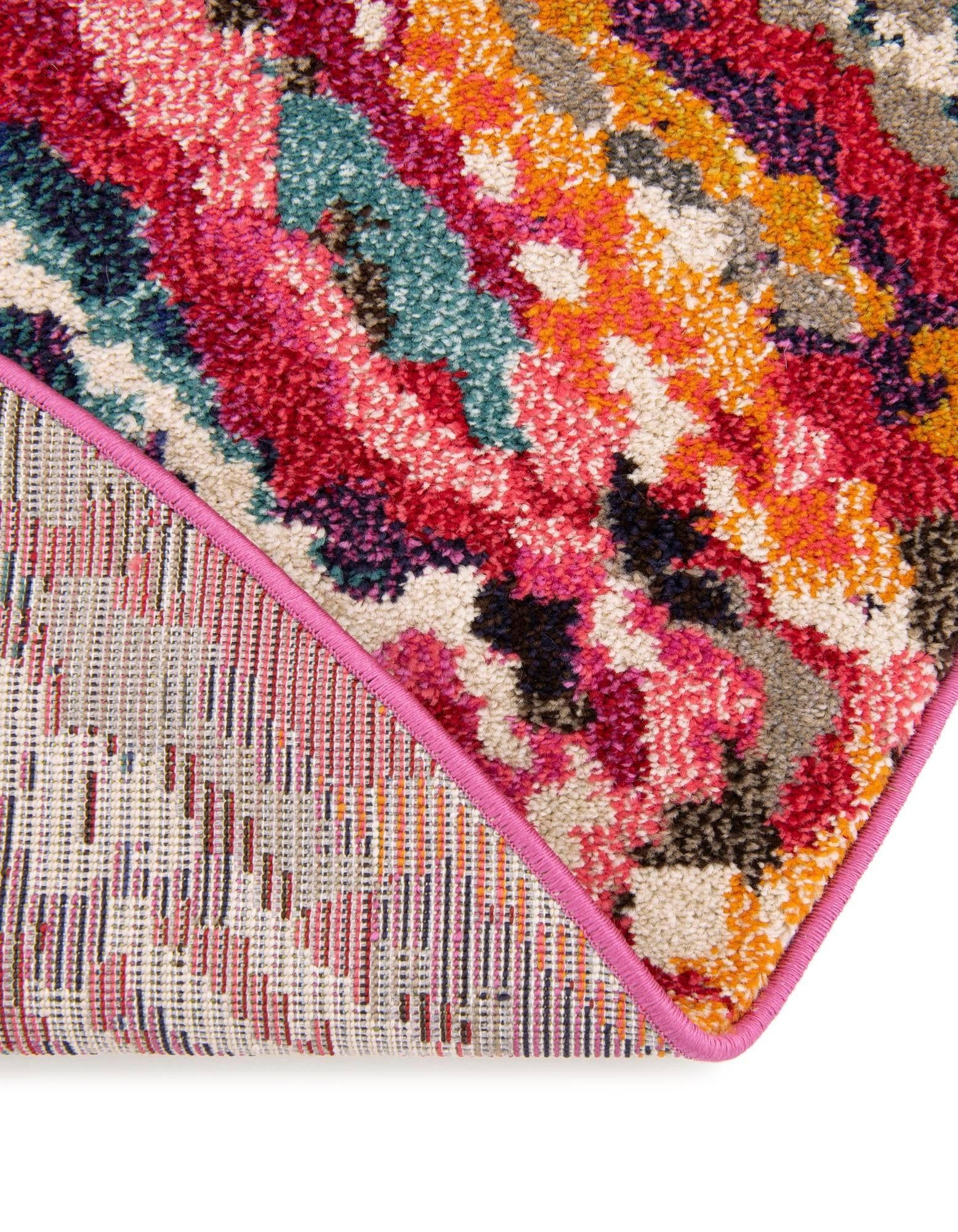 8' x 8' Washable Hyacinth Round Rug