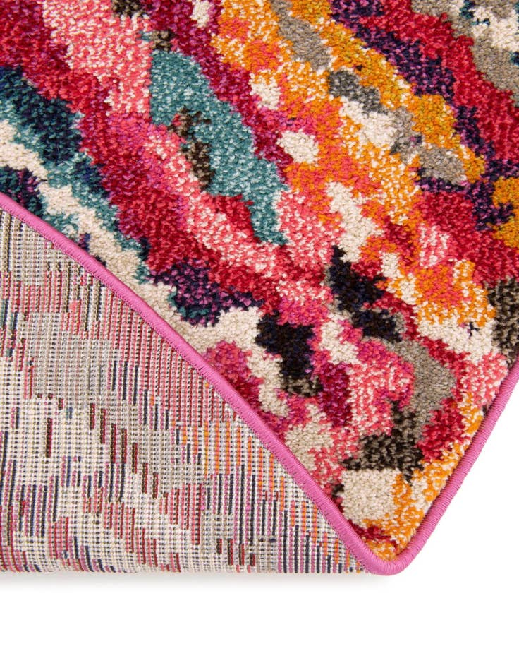 Detail image of 8' x 8' Washable Hyacinth Round Rug