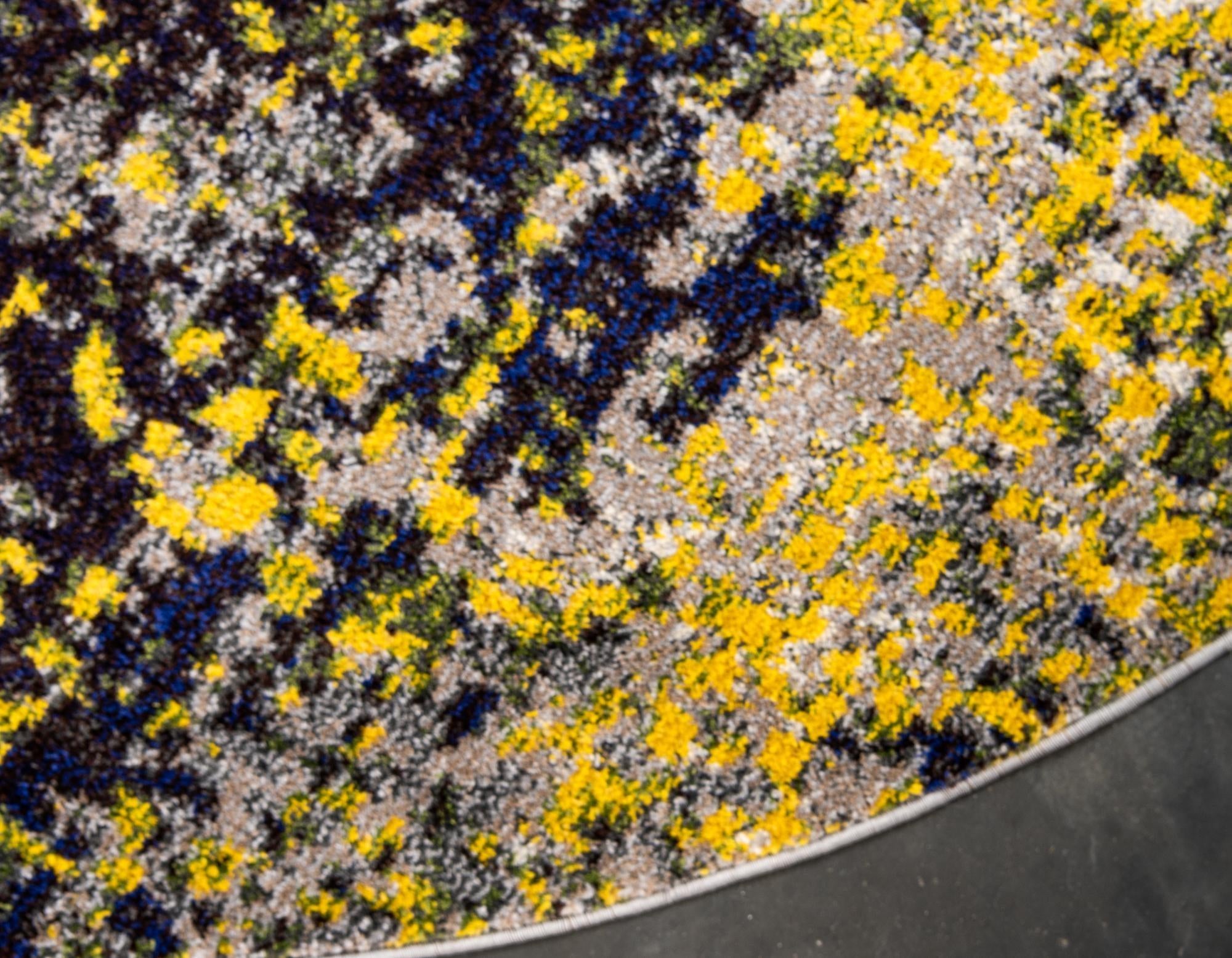 8' x 8' Washable Hyacinth Round Rug