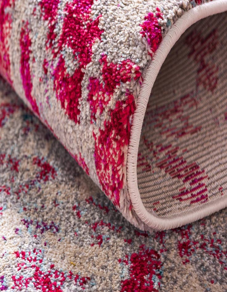 Detail image of 8' x 8' Washable Hyacinth Round Rug