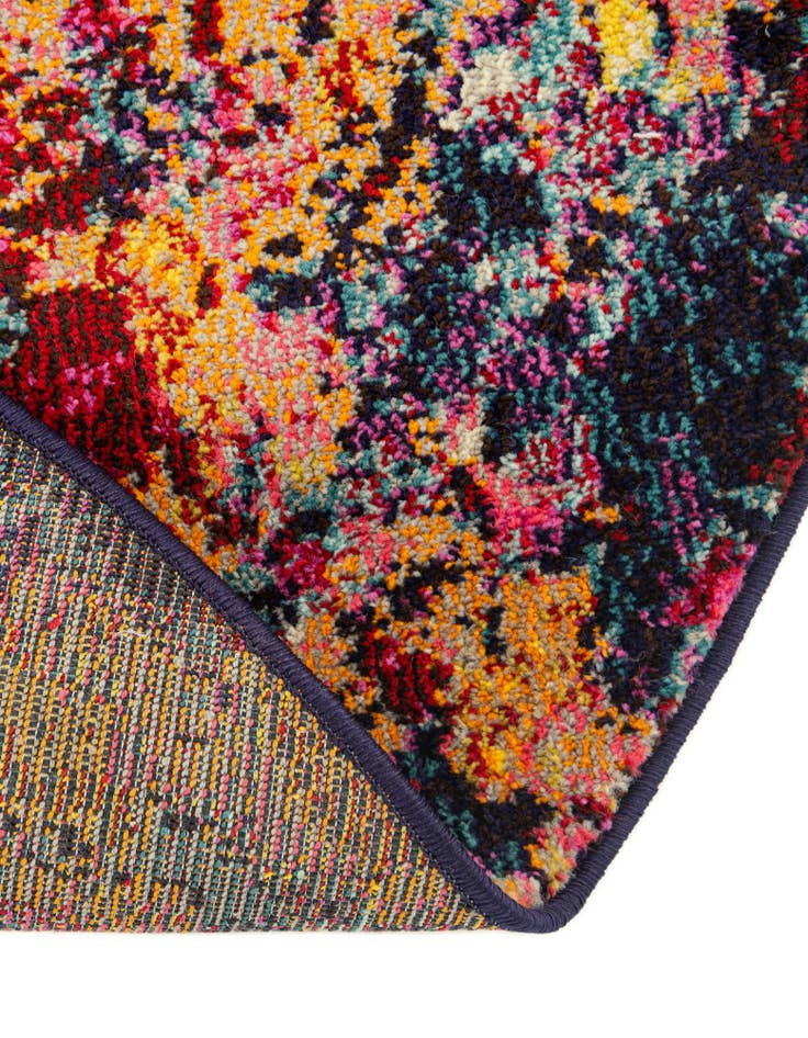 Detail image of 6' x 6' Washable Hyacinth Round Rug