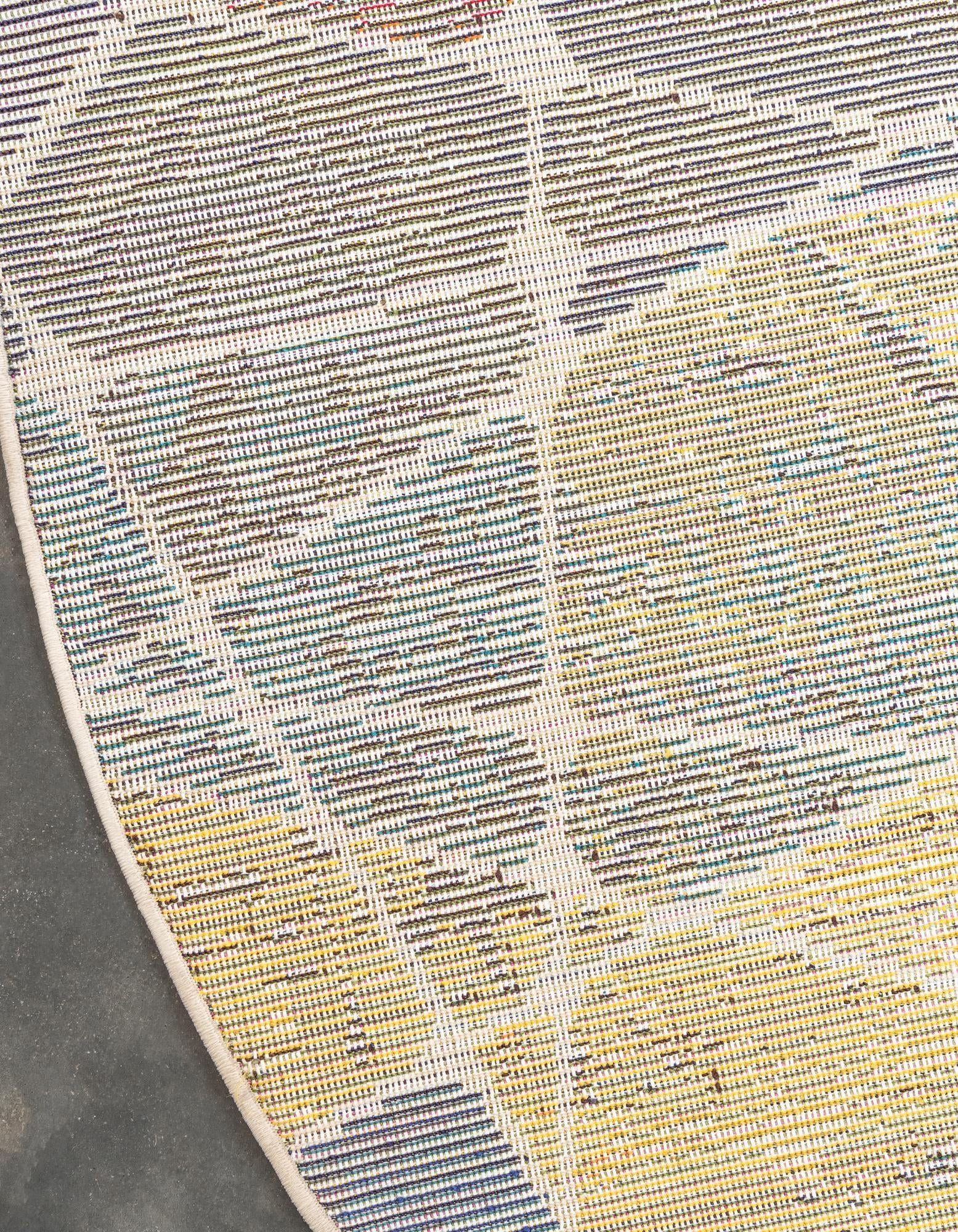 6' x 6' Washable Hyacinth Round Rug