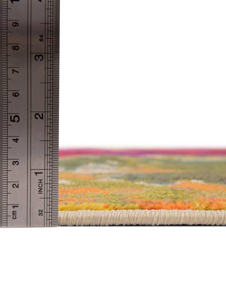 Detail image of 6' x 6' Washable Hyacinth Round Rug